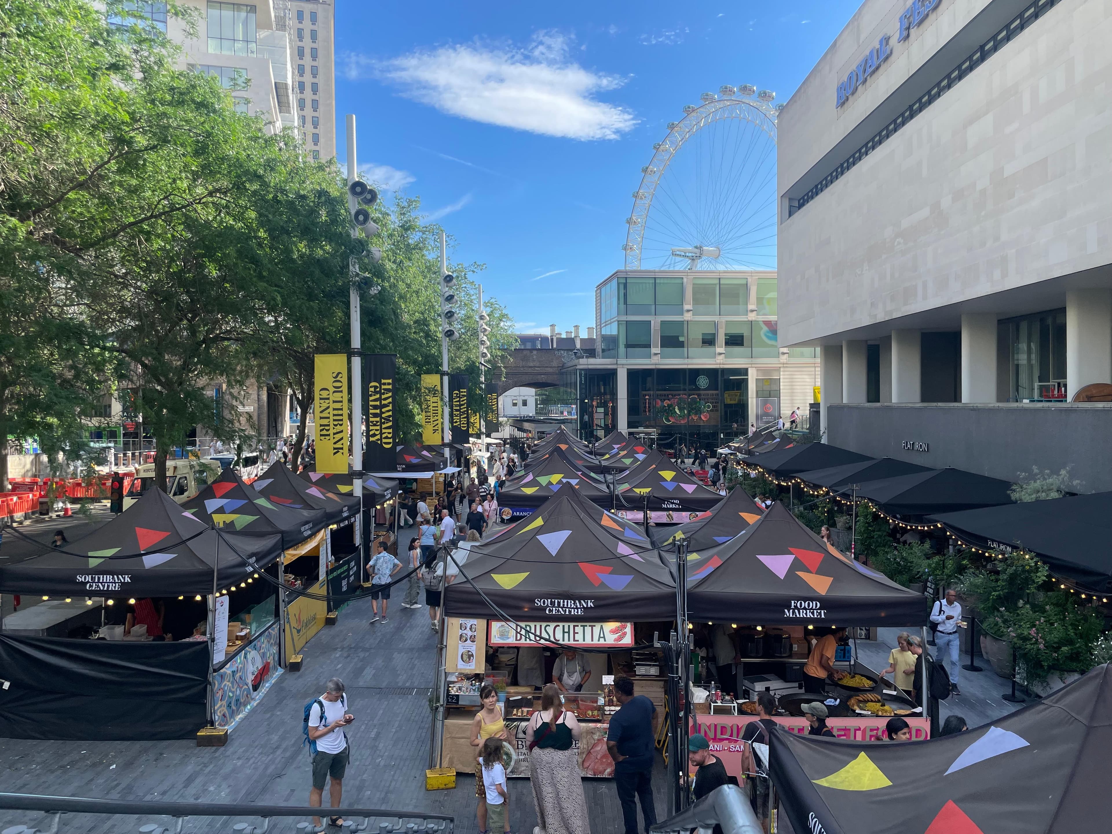 Savor Global Flavors at Southbank Centre Food Market in London