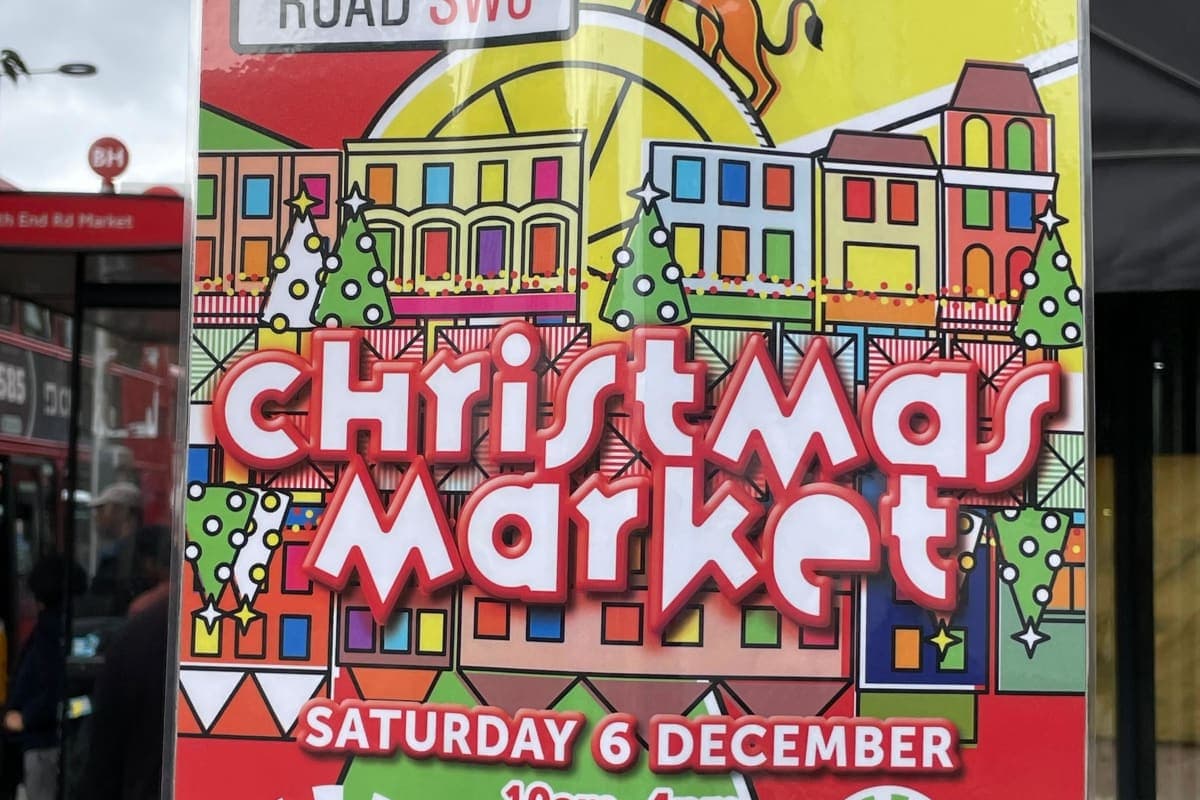 North End Road Christmas Market 2025