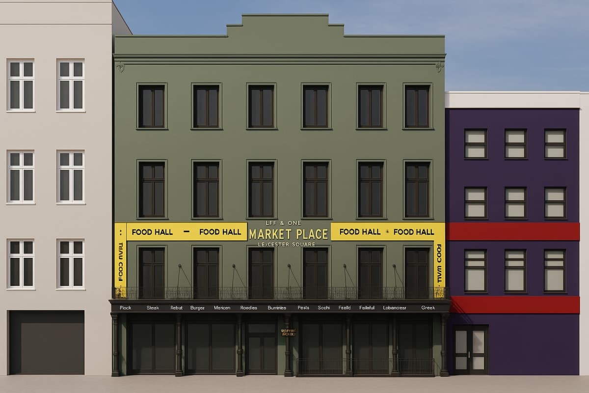 Market Place Leicester Square: Full List of Vendors Revealed for London’s New Five-Storey Food Hall (Opening December 11, 2025)