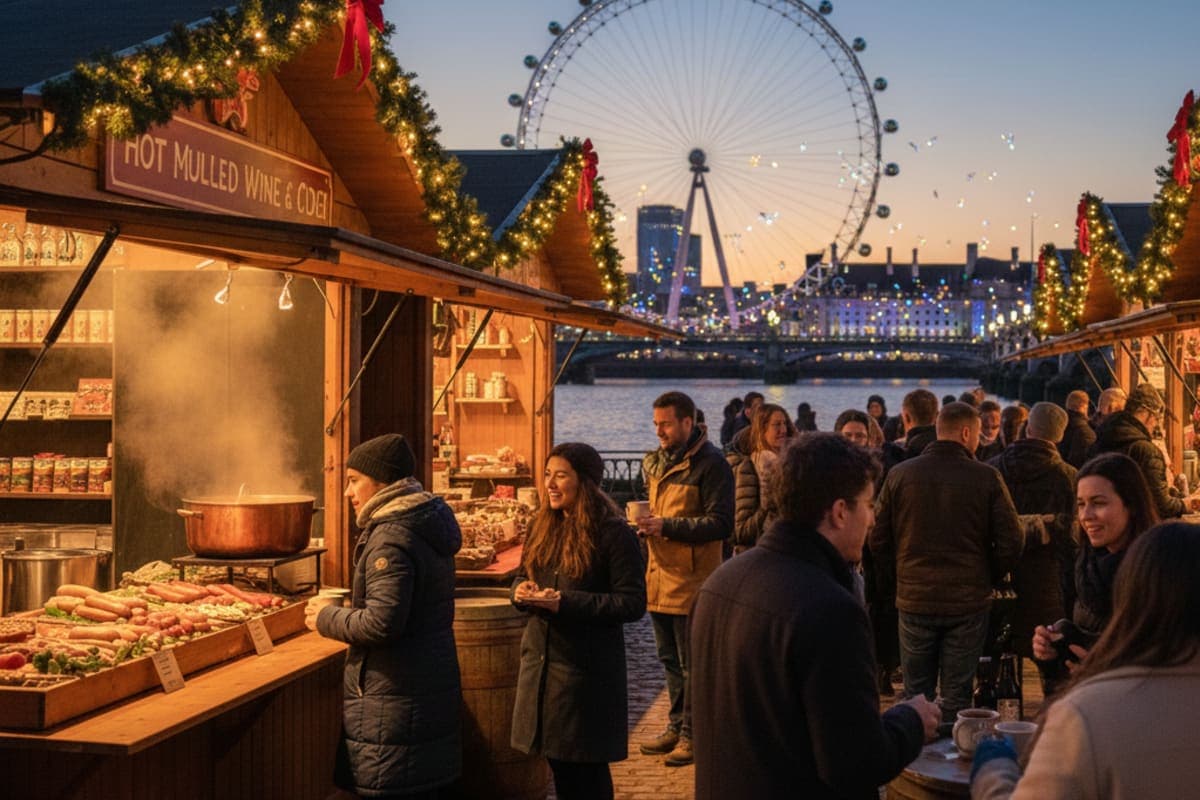 Christmas Food Markets & Festive Activities to Enjoy in London