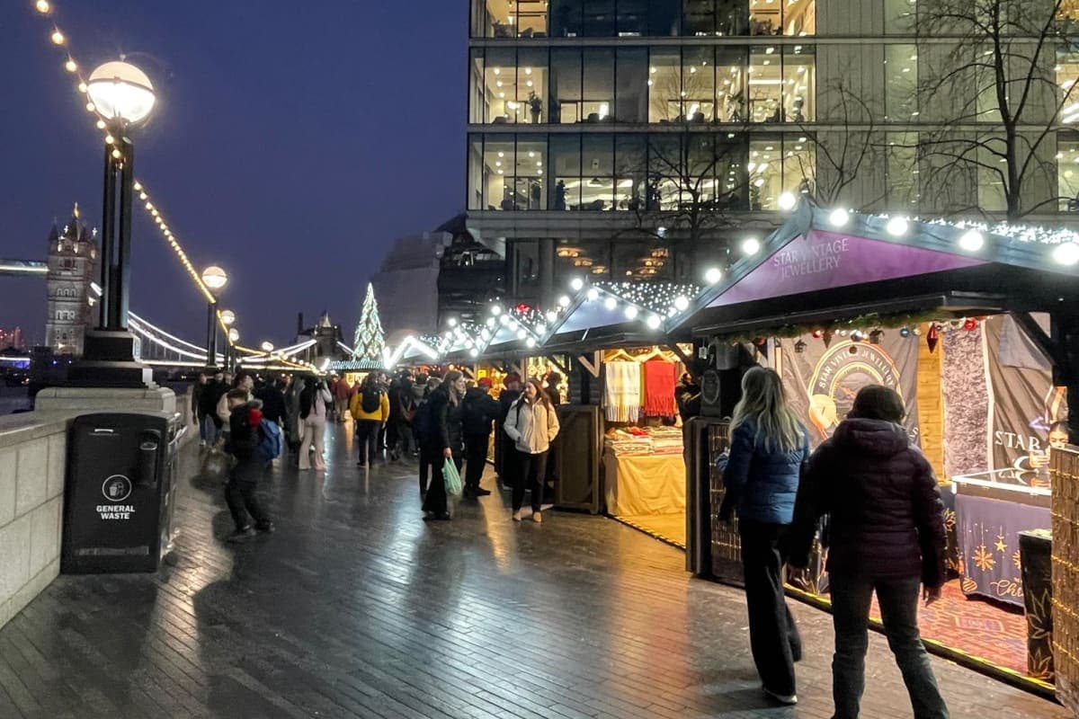 🎄 Winter by the River 2025 – London Bridge’s Riverside Christmas Market