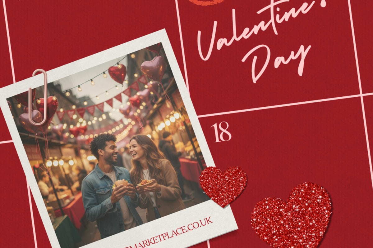 Forgot Valentine’s Day? Last-Minute Food Market Date Ideas in London ❤️