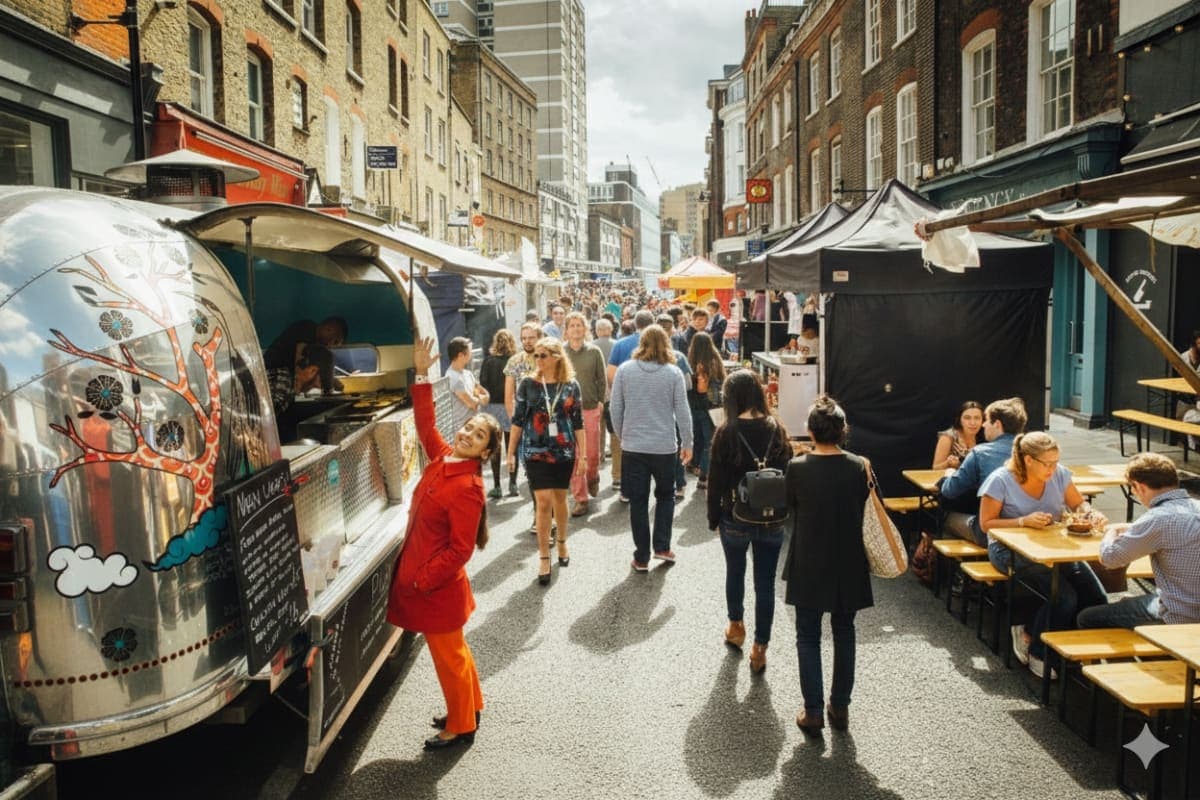 Leather Lane Market Guide: Street Food, Afro-Caribbean Flavours & Things to Do Nearby (Farringdon)