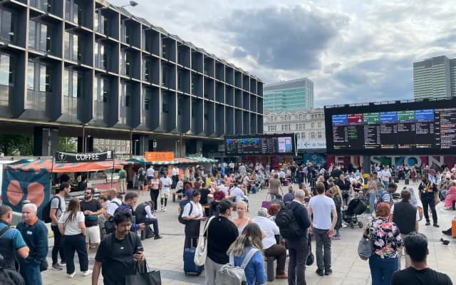 Real Food Festival in Euston